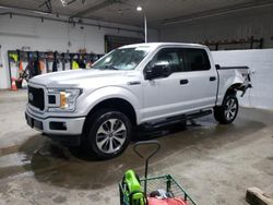 Salvage cars for sale from Copart Candia, NH: 2019 Ford F150 Supercrew
