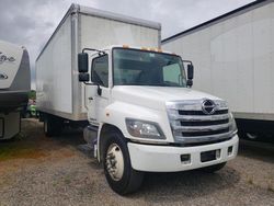 Salvage trucks for sale at Mocksville, NC auction: 2020 Hino 258 268