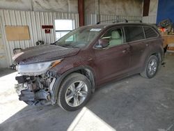 Salvage cars for sale at Helena, MT auction: 2018 Toyota Highlander Limited