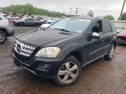 Salvage cars for sale from Copart Hillsborough, NJ: 2009 Mercedes-Benz ML 350