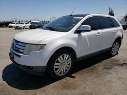 Salvage cars for sale at Rancho Cucamonga, CA auction: 2009 Ford Edge Limited