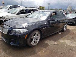 Salvage cars for sale at Chicago Heights, IL auction: 2013 BMW 550 I