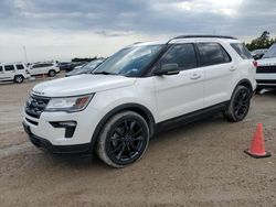Vehiculos salvage en venta de Copart Houston, TX: 2019 Ford Explorer XLT