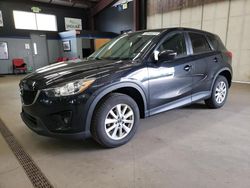 Salvage cars for sale at East Granby, CT auction: 2015 Mazda CX-5 Touring