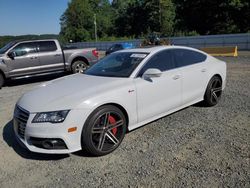 Audi salvage cars for sale: 2014 Audi A7 Prestige