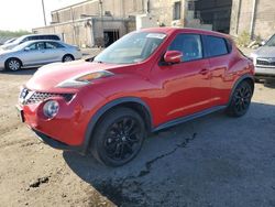 Salvage cars for sale from Copart Fredericksburg, VA: 2015 Nissan Juke S