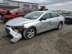 Salvage cars for sale at Earlington, KY auction: 2018 Chevrolet Malibu LS