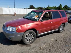 Subaru Forester salvage cars for sale: 2007 Subaru Forester 2.5X LL Bean