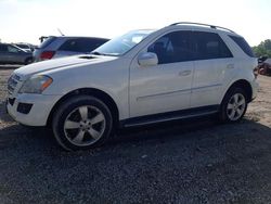 Salvage cars for sale at Walton, KY auction: 2009 Mercedes-Benz ML 350
