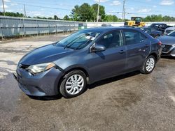 Salvage cars for sale at Montgomery, AL auction: 2015 Toyota Corolla L