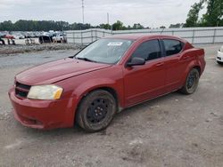 Salvage cars for sale at Dunn, NC auction: 2008 Dodge Avenger SE