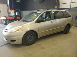 Salvage cars for sale at East Granby, CT auction: 2010 Toyota Sienna CE