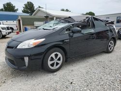 Salvage cars for sale at Prairie Grove, AR auction: 2012 Toyota Prius