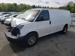 Salvage trucks for sale at Exeter, RI auction: 2011 Chevrolet Express G2500