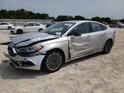 Ford Fusion salvage cars for sale: 2018 Ford Fusion TITANIUM/PLATINUM