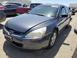 Salvage cars for sale at Martinez, CA auction: 2005 Honda Accord EX