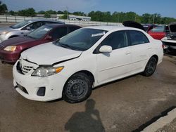 Vehiculos salvage en venta de Copart Louisville, KY: 2013 Toyota Corolla Base