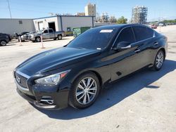 Salvage cars for sale from Copart New Orleans, LA: 2015 Infiniti Q50 Base