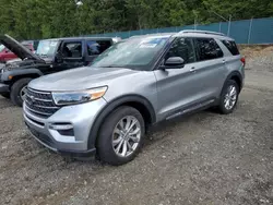 Salvage cars for sale at Graham, WA auction: 2020 Ford Explorer Limited