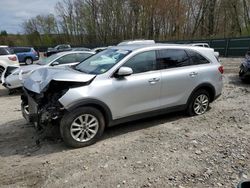 Salvage cars for sale at Candia, NH auction: 2019 KIA Sorento L