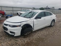 Salvage cars for sale at Kansas City, KS auction: 2017 Chevrolet Malibu LS