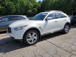 Salvage cars for sale at Austell, GA auction: 2013 Infiniti FX37