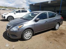 Salvage cars for sale at Colorado Springs, CO auction: 2018 Nissan Versa S