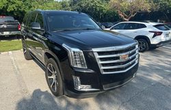Salvage cars for sale at West Palm Beach, FL auction: 2017 Cadillac Escalade Premium Luxury