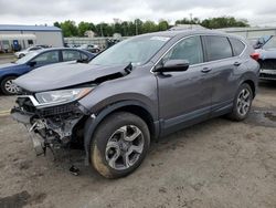 Salvage cars for sale at Pennsburg, PA auction: 2018 Honda CR-V EX