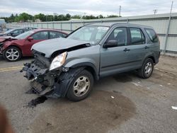 Salvage cars for sale at Pennsburg, PA auction: 2006 Honda CR-V LX