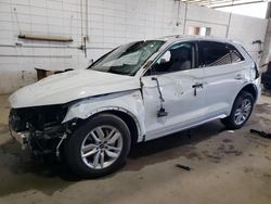 Salvage cars for sale at Blaine, MN auction: 2022 Audi Q5 Premium 45