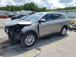 Salvage cars for sale at Sikeston, MO auction: 2016 KIA Sorento LX