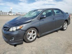 Salvage cars for sale from Copart Fresno, CA: 2011 Toyota Corolla Base