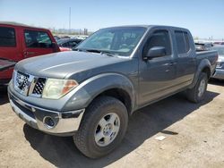 Salvage cars for sale from Copart Tucson, AZ: 2005 Nissan Frontier Crew Cab LE
