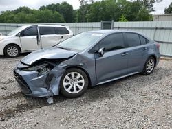 Toyota Corolla le salvage cars for sale: 2022 Toyota Corolla LE