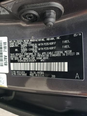 2014 Toyota Sienna XLE