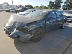 Vehiculos salvage en venta de Copart Sacramento, CA: 2002 Dodge Stratus SE Plus