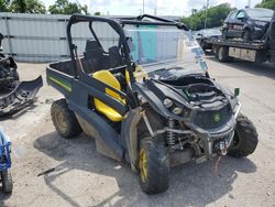 Salvage motorcycles for sale at West Mifflin, PA auction: 2018 John Deere Gator