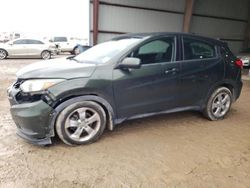 Salvage cars for sale at Houston, TX auction: 2016 Honda HR-V LX