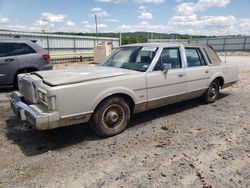 Salvage cars for sale at Chatham, VA auction: 1988 Lincoln Town Car Signature