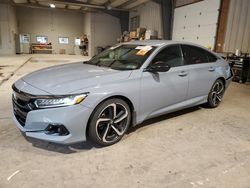 Honda Accord Sport salvage cars for sale: 2021 Honda Accord Sport