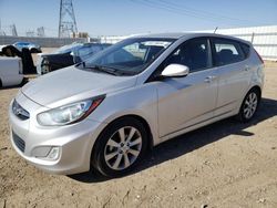 Salvage cars for sale from Copart Adelanto, CA: 2013 Hyundai Accent GLS