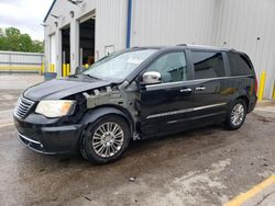 Salvage cars for sale at Rogersville, MO auction: 2011 Chrysler Town & Country Limited