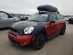 Salvage cars for sale at Grand Prairie, TX auction: 2016 Mini Cooper S Countryman