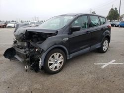 Salvage cars for sale from Copart Rancho Cucamonga, CA: 2014 Ford Escape S