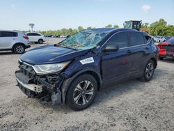 Salvage cars for sale at Houston, TX auction: 2017 Honda CR-V LX