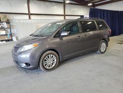 Salvage cars for sale at Byron, GA auction: 2017 Toyota Sienna XLE