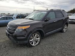 Salvage cars for sale at Eugene, OR auction: 2013 Ford Explorer Limited