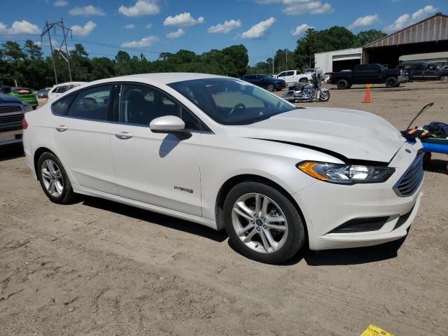 2018 Ford Fusion SE Hybrid