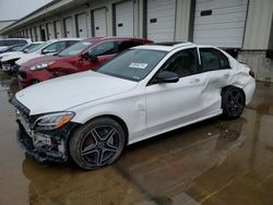 Salvage cars for sale from Copart Louisville, KY: 2020 Mercedes-Benz C 300 4matic